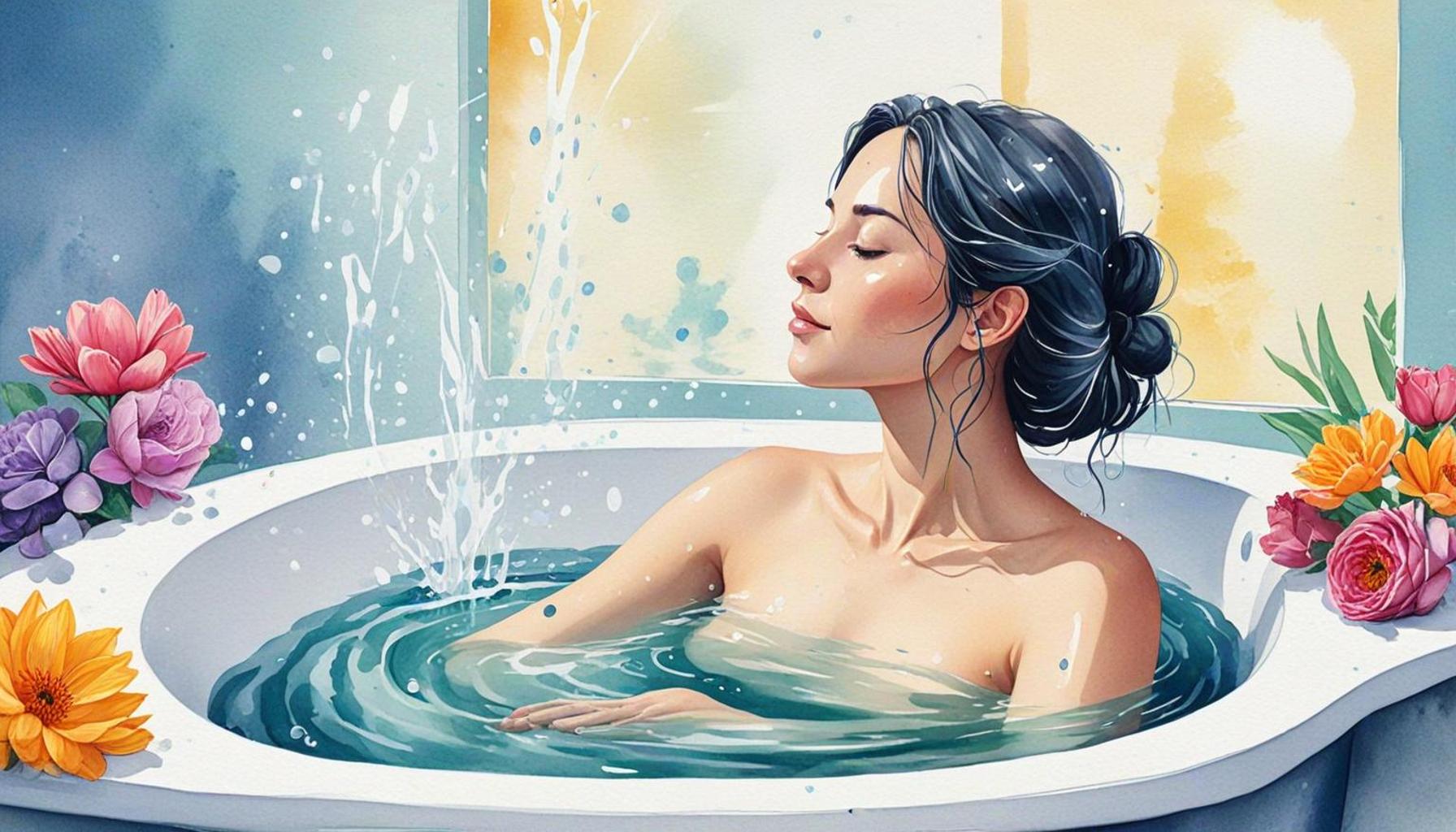 The Power of Water: How Bath Meditation Can Calm the Mind and Improve Focus