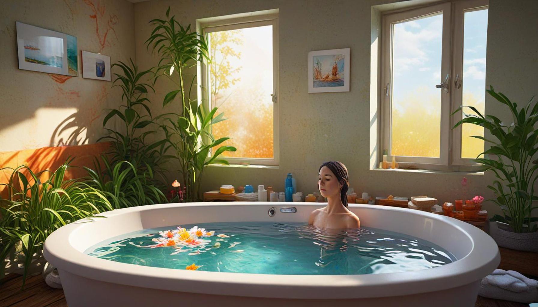 Creating a Meditation Environment in the Bath: The Influence of Natural Elements on Sensory Awareness