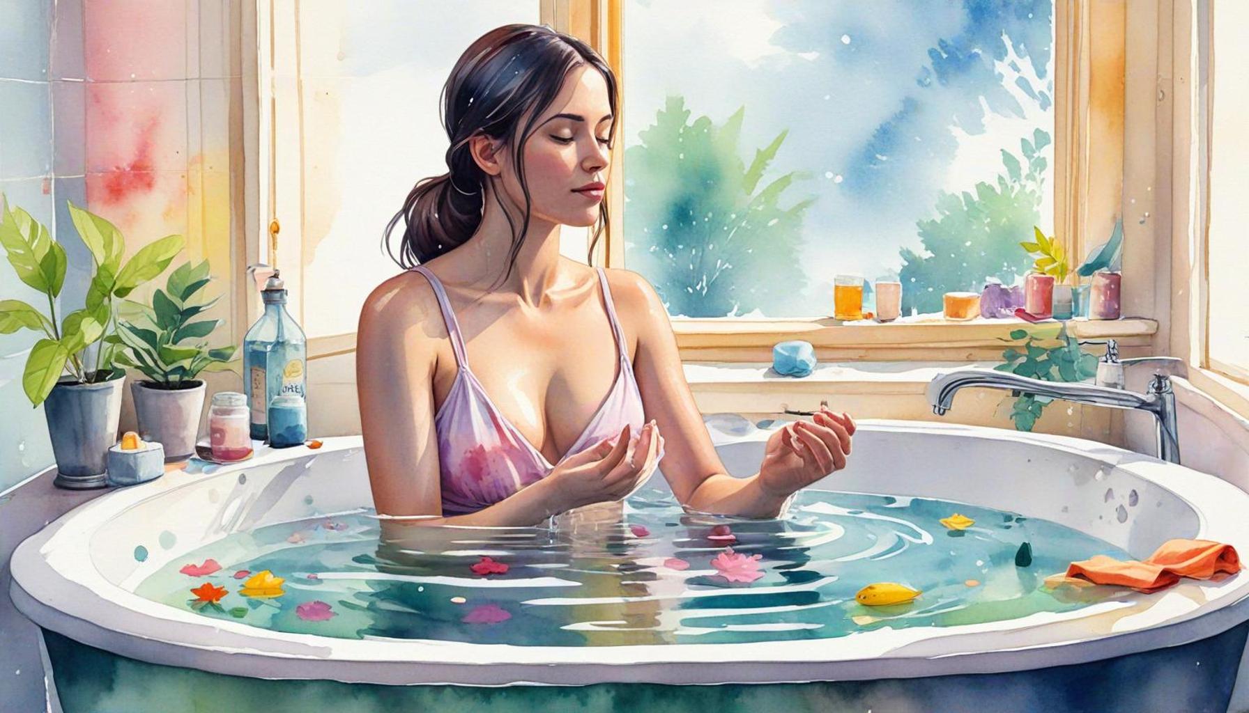 The Importance of Intention in Bath Meditation to Enhance Sensory Awareness