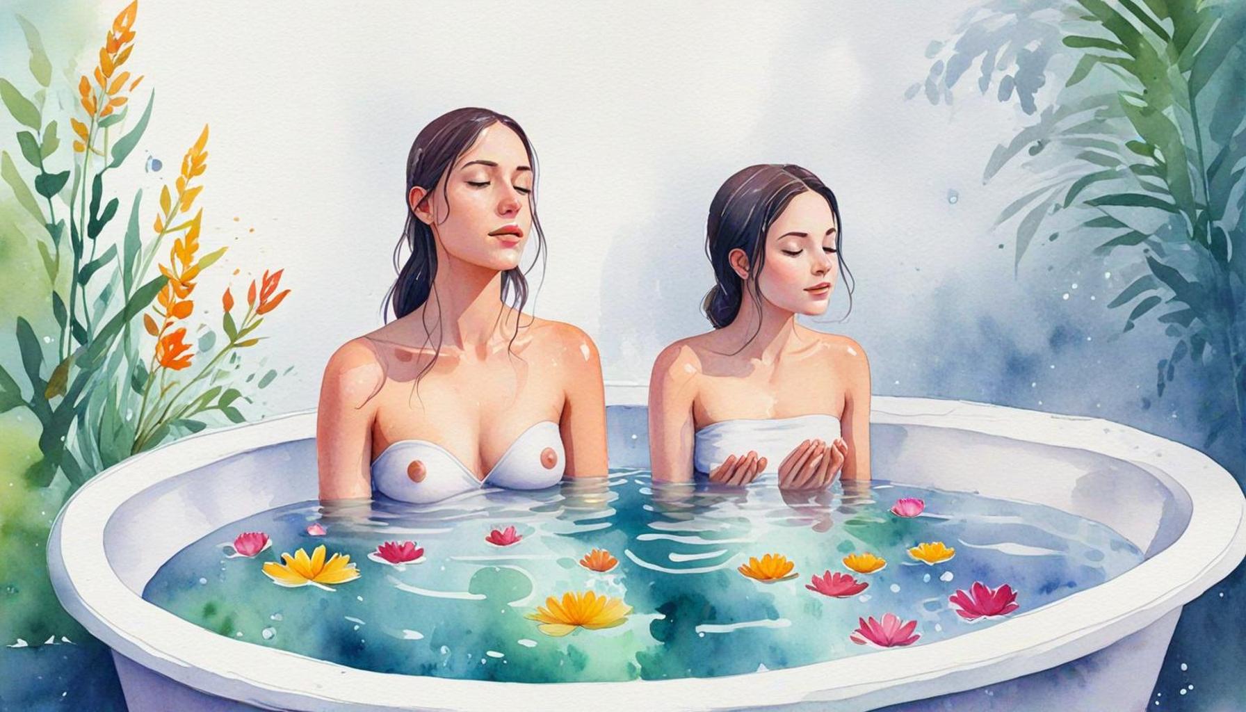 Creative Visualization Practices in Bath Meditation to Enhance Sensory Awareness