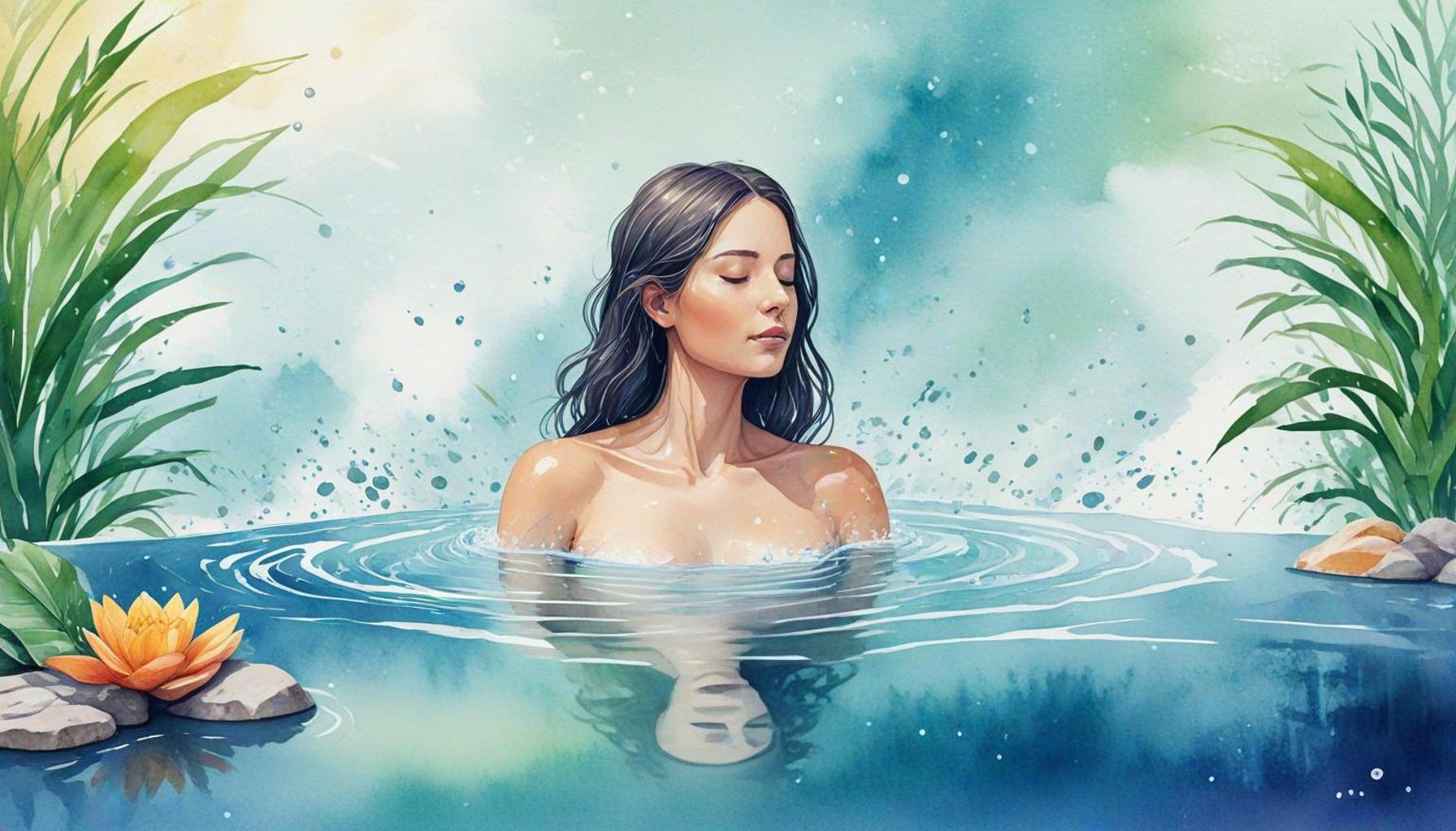 Cultivating Sensory Awareness with Textures and Sensations of Water in Bath Meditation