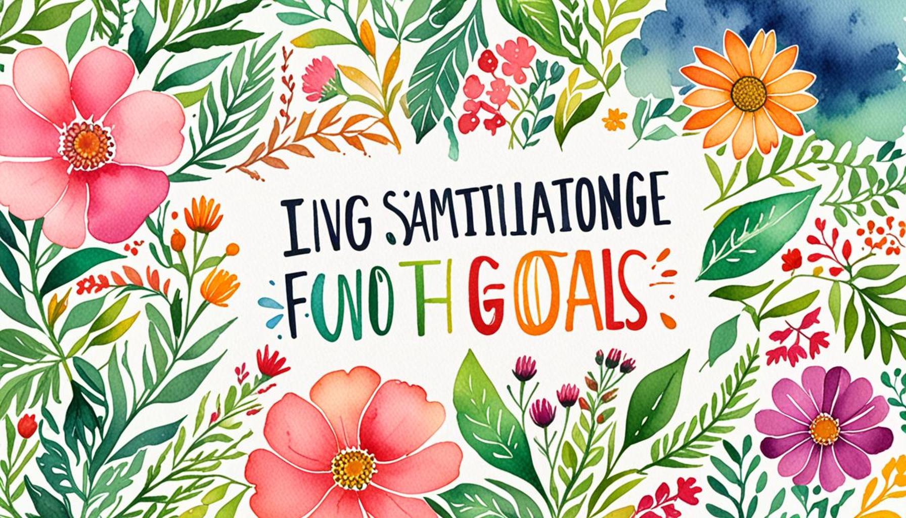 Integrating Positive Affirmations in Long-Term Goal Setting for Personal Sustainability