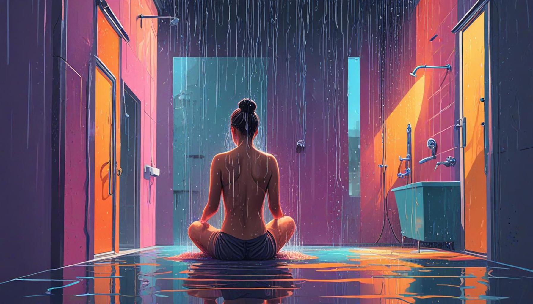 The Relationship Between Shower Meditation and Anxiety Reduction in Urban Environments
