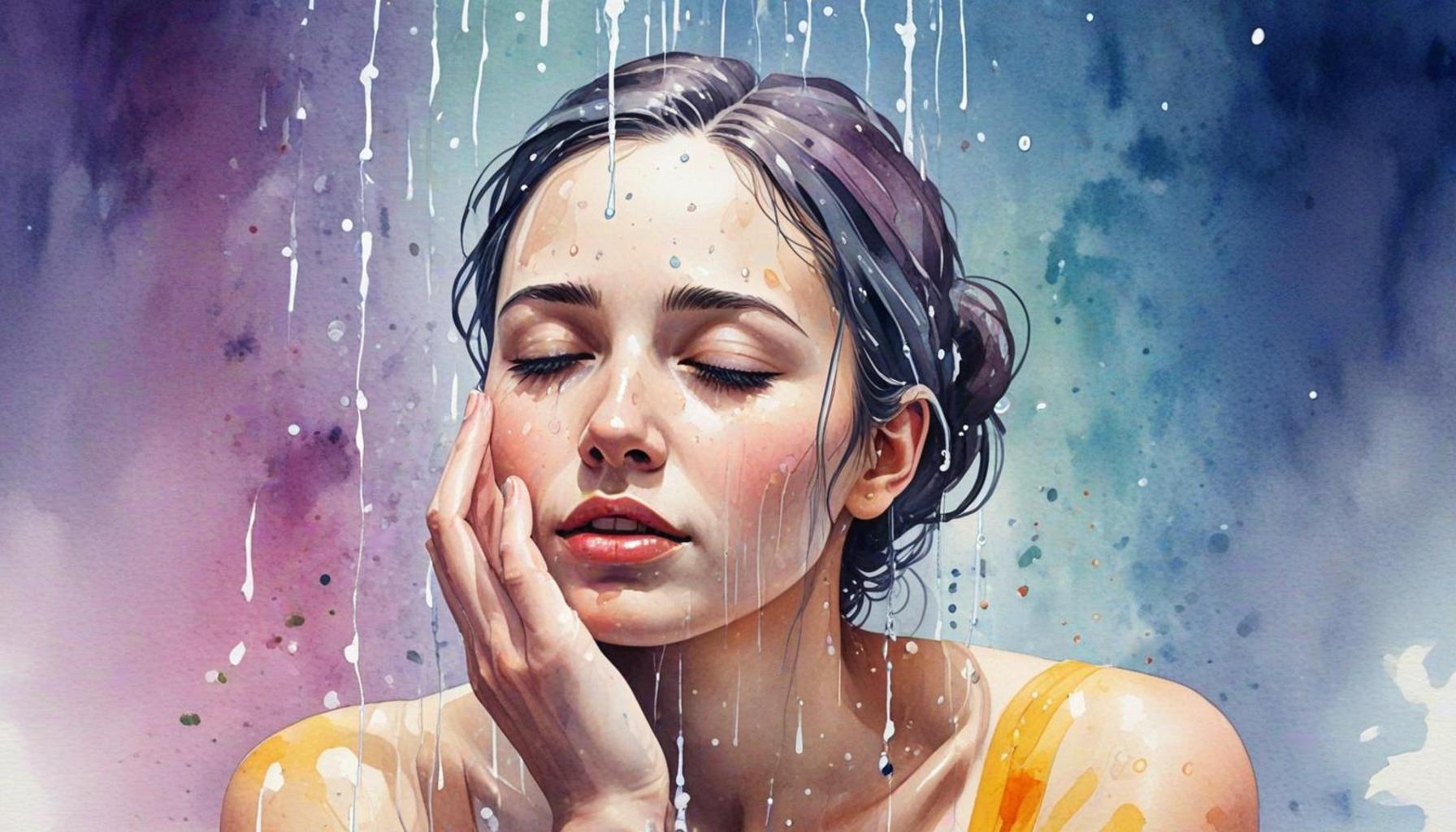 The Practice of Emotional Detachment in Shower Meditation to Calm the Mind