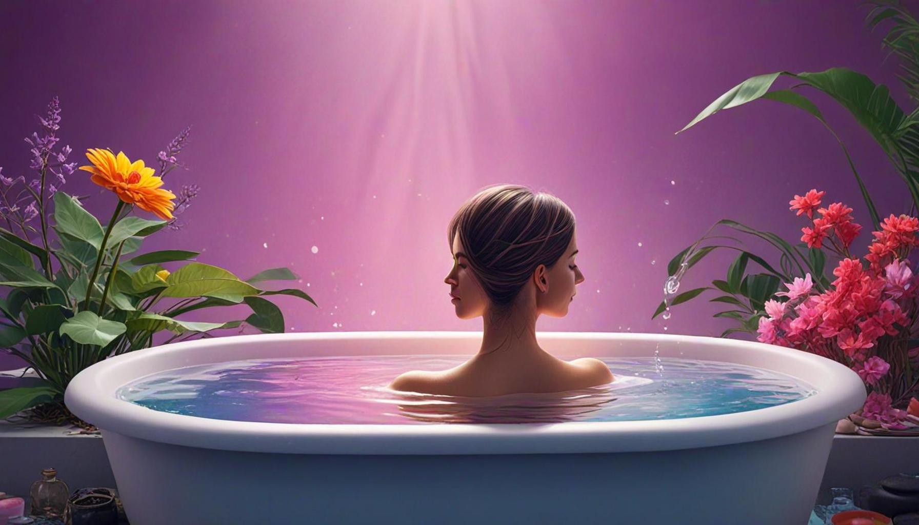 The Synergy between Aromatherapy and Meditation in Bathing for Emotional Balance