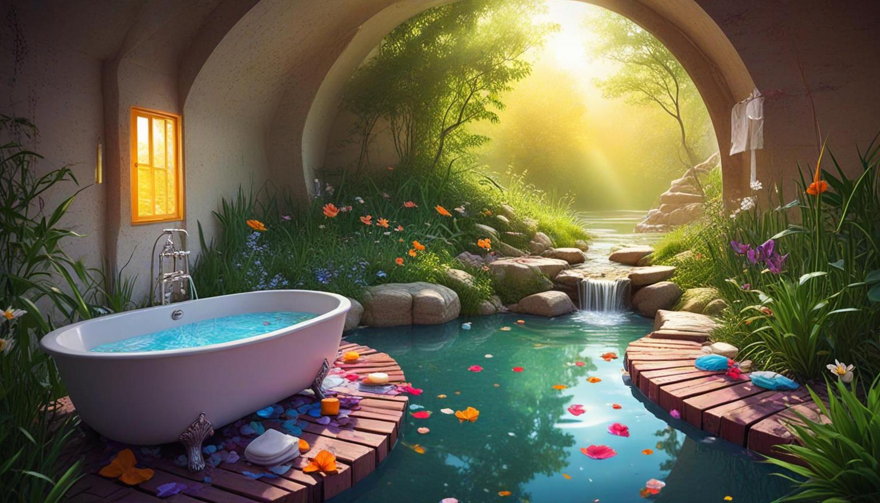 Exploring the Connection between Bath Meditation and Creativity: A Path to Sustained Focus