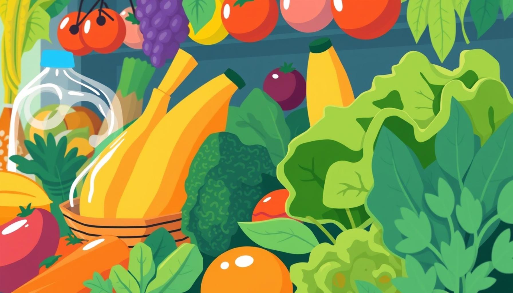 Změny v preferencích spotřeby potravin: vzestup veganismu a místních produktů