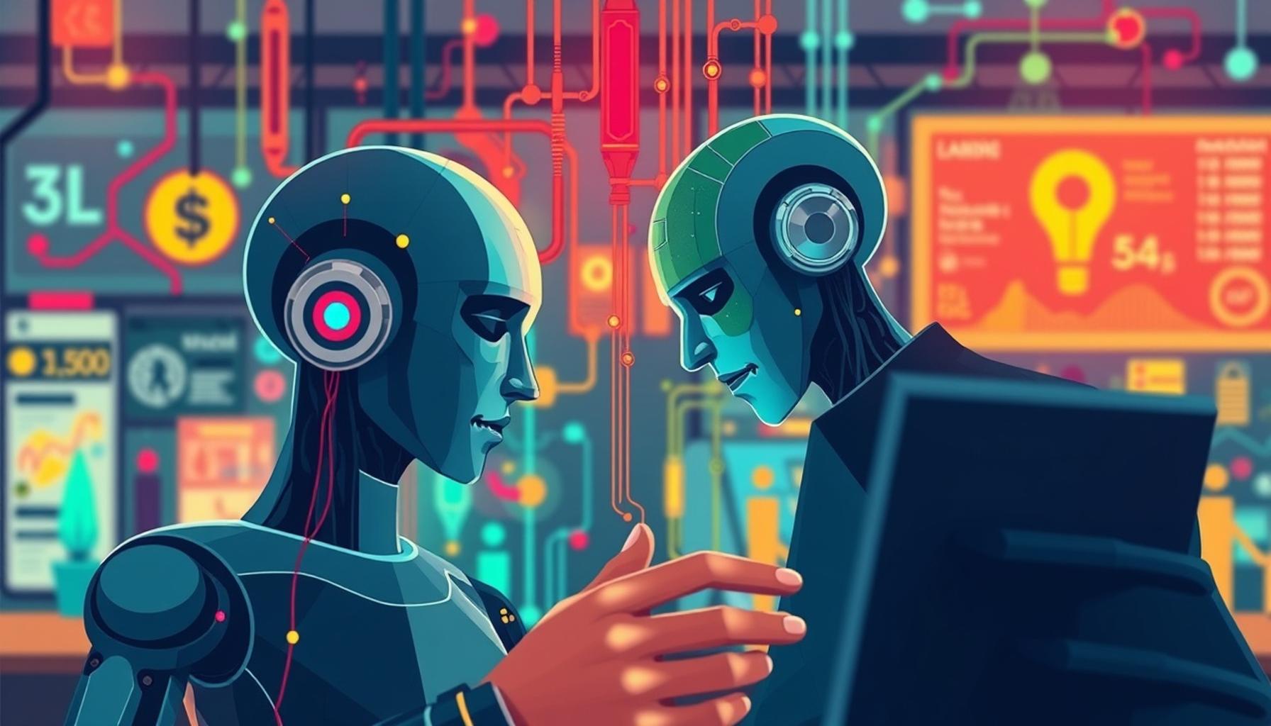 Intelligence artificielle et l&rsquo;avenir du travail : comment les entreprises françaises s&rsquo;adaptent à l&rsquo;automatisation